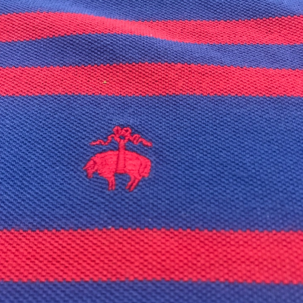Brooks Brothers Long Sleeve Red & Blue stripes